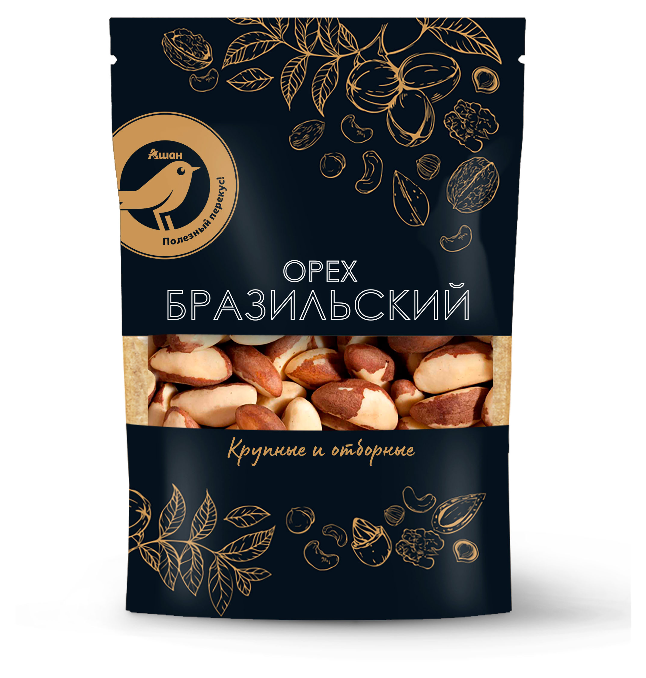 

Бразильский орех АШАН Золотая птица, 150 г