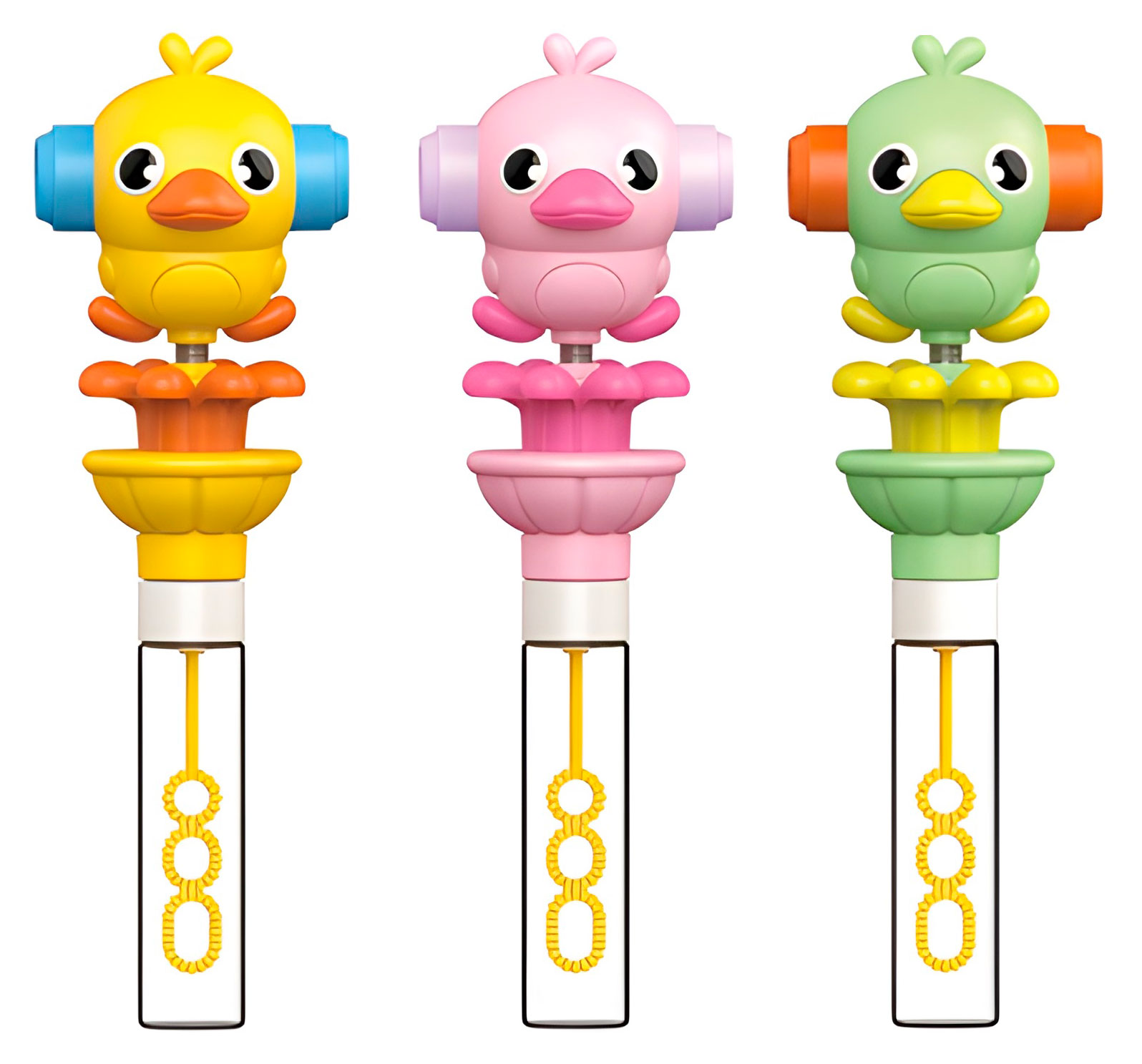 

Мыльные пузыри 1TOY Мы-шарики! с игрушкой качалка Утка 40 мл, 1 шт в ассортименте