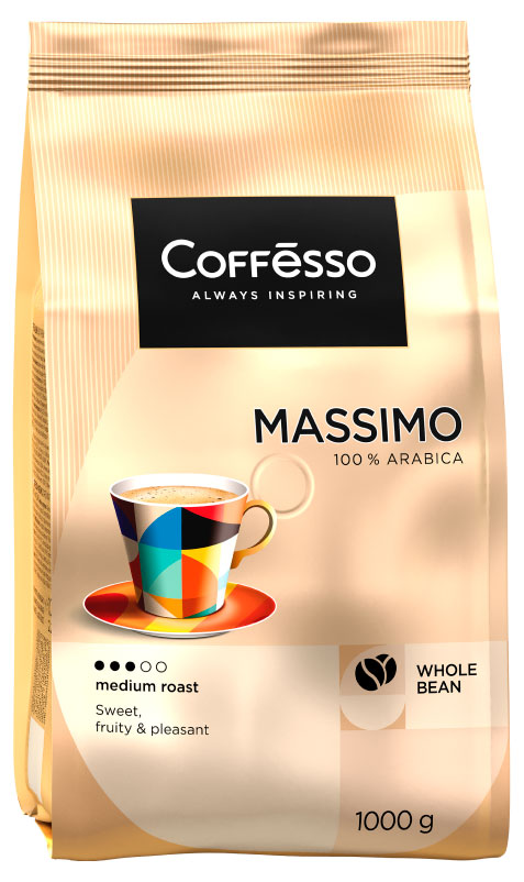 

Кофе в зернах Coffesso Massimo, 1 кг