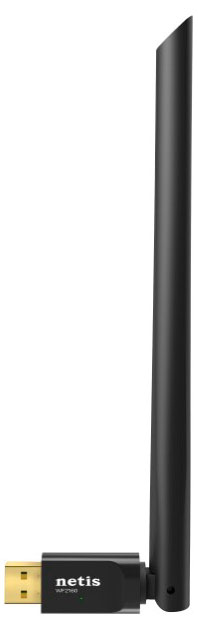 

Сетевой адаптер WI-FI Netis WF2160 черный