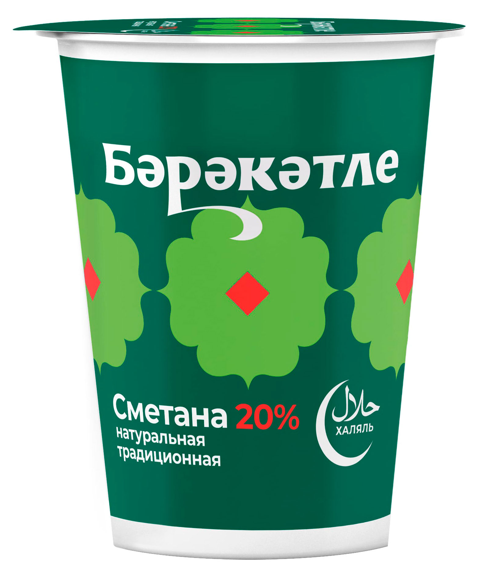 Изображение товара Сметана халяль 20% БЗМЖ 300 г ООО Ува-молоко