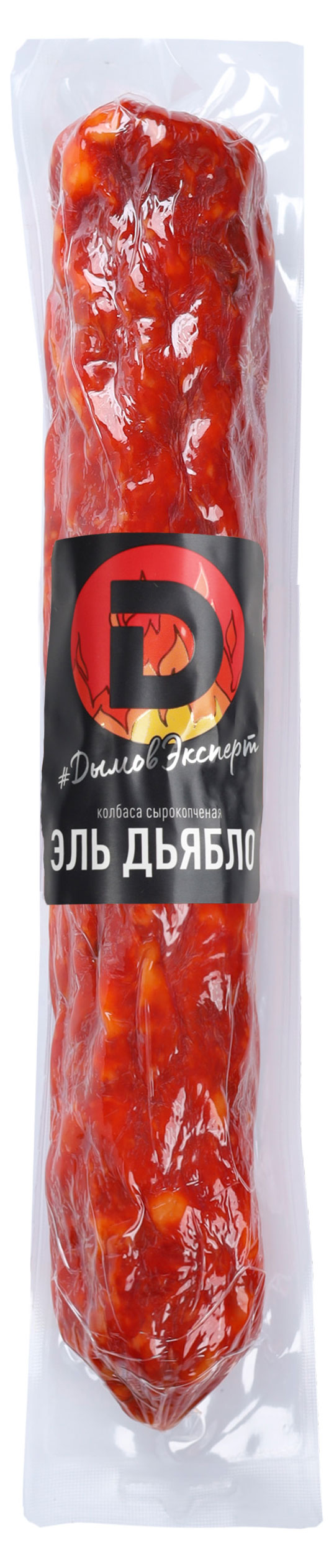 

Колбаса сырокопченая ДЫМОВ Эль Дьябло, ~ 0,4 кг