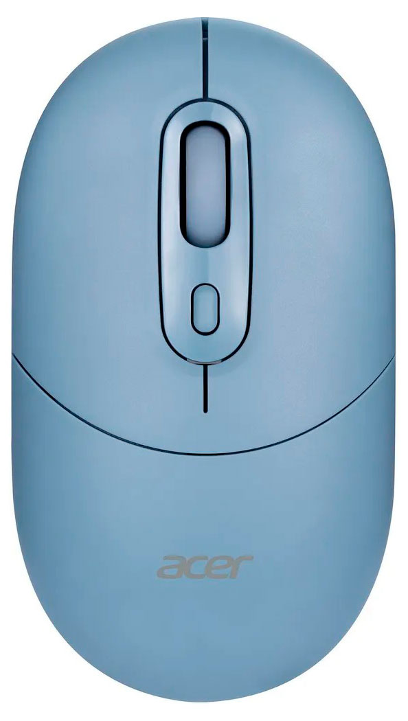 

Мышь Acer OMR301 оптическая 1600dpi беспроводная синяя