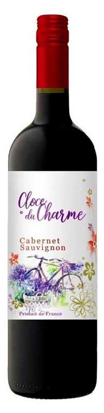 

Вино Cloce du Charme Каберне Совиньон красное сухое Франция, 0,75 л
