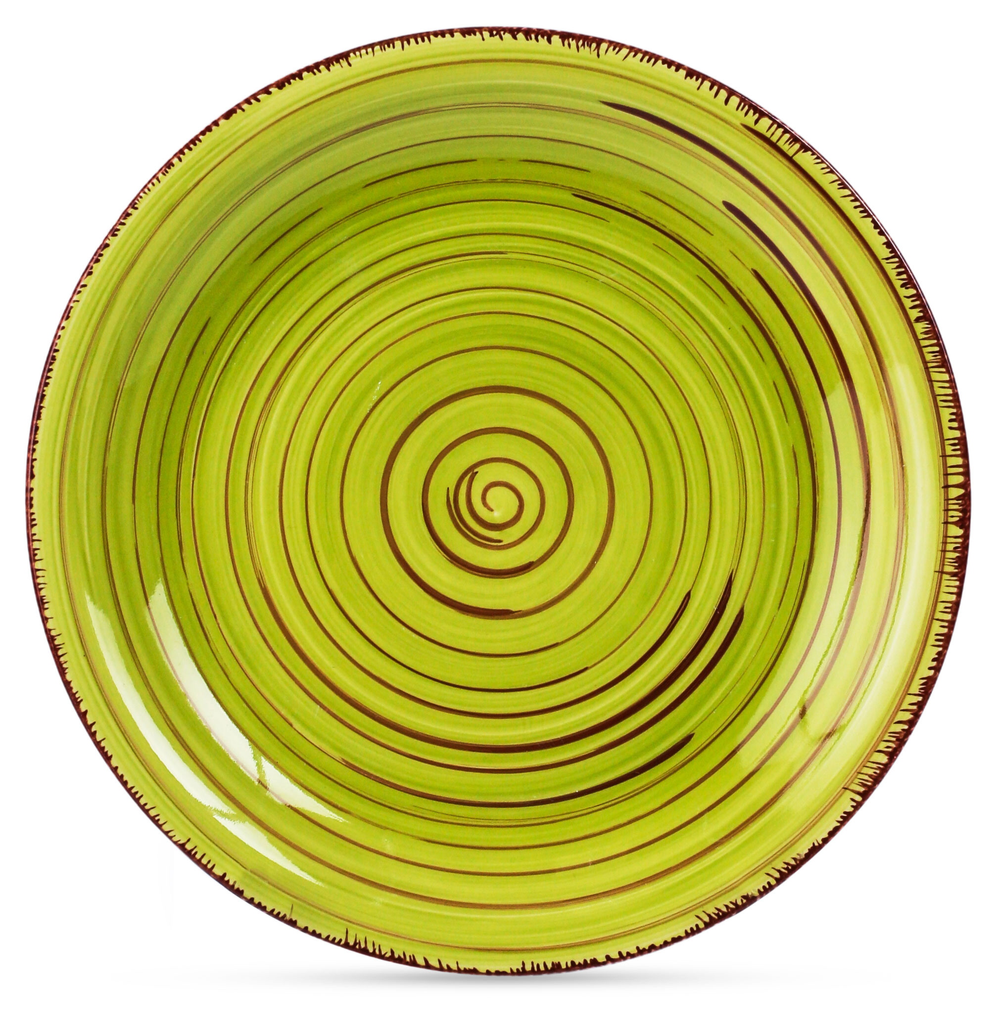 Изображение товара Тарелка десертная Domenik Lemongrass зеленая, 19 см
