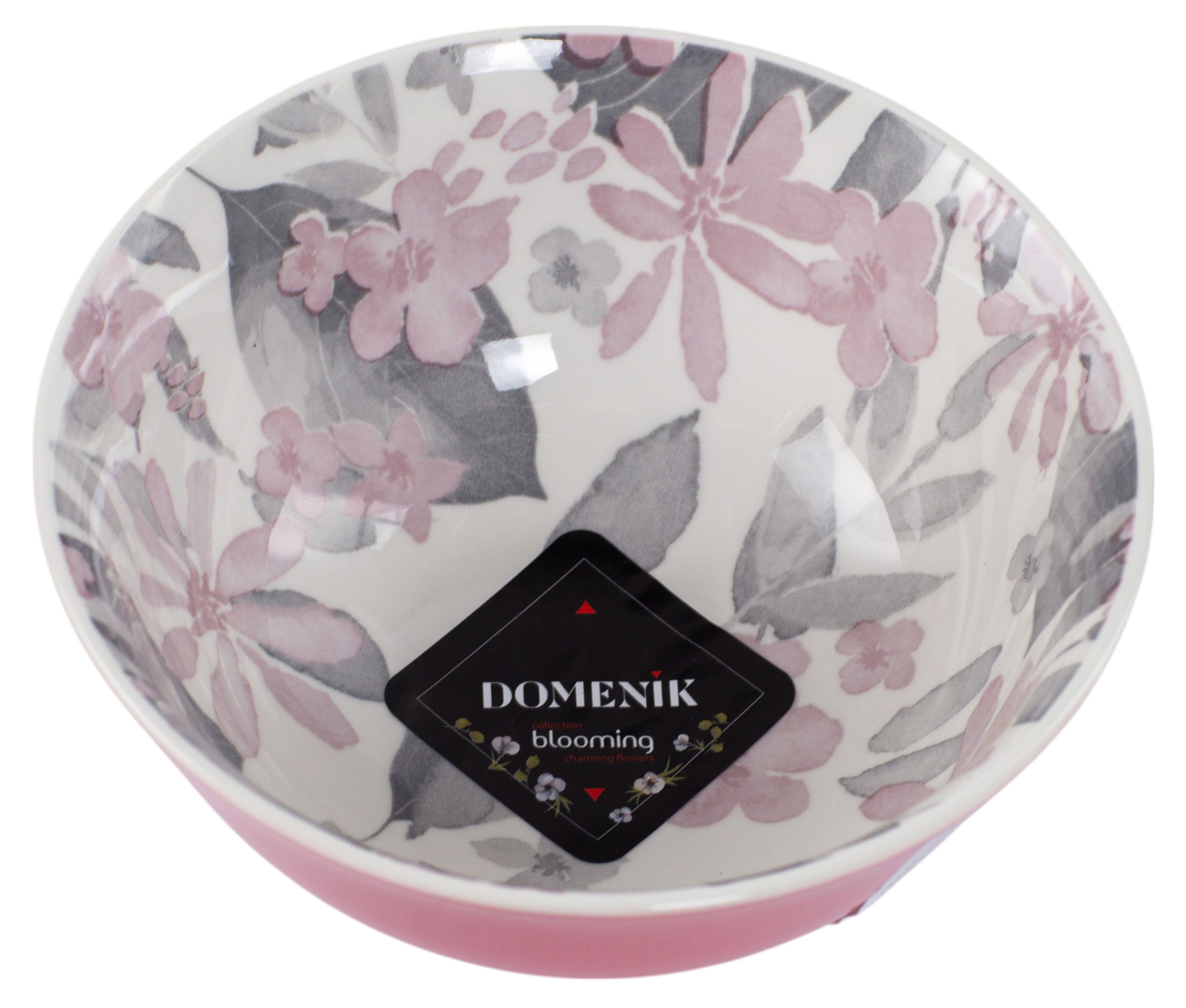 

Салатник Domenik Blooming бело-розовый, 15,6 см