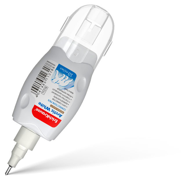 

Ручка корректирующая ErichKrause Arctic White, 10 мл