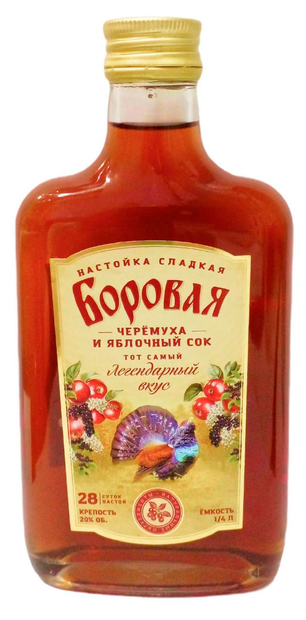 

Настойка Боровая сладкая Россия, 0,25 л