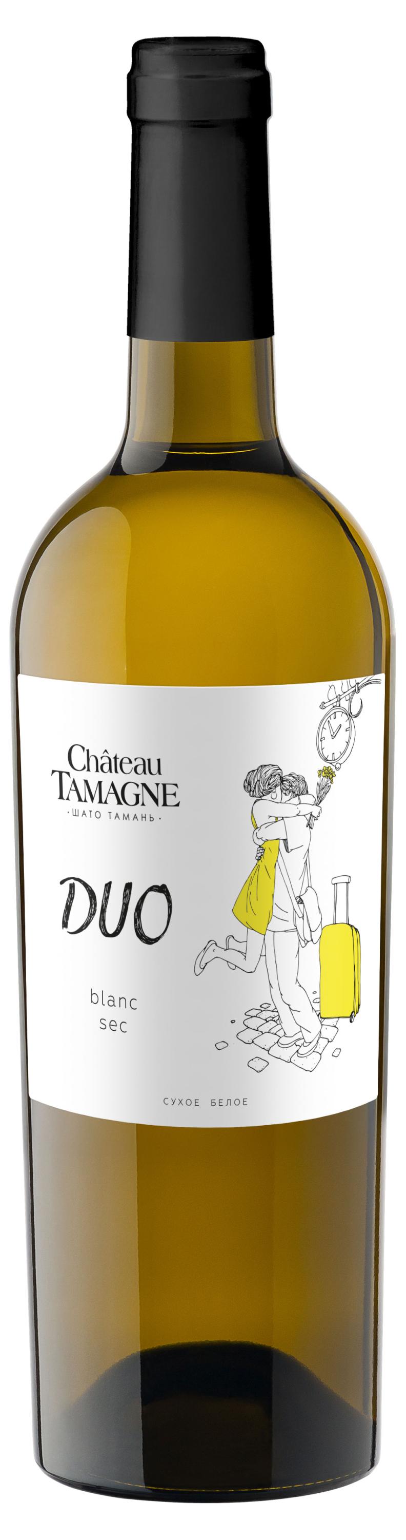 

Вино Chateau TAMAGNE Duo сухое белое Россия, 0,75 л