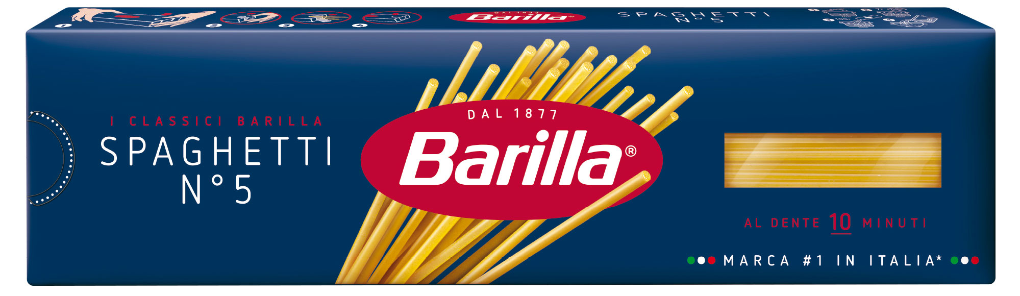 

Макаронные изделия Barilla Spaghetti 5 Спагетти, 450 г