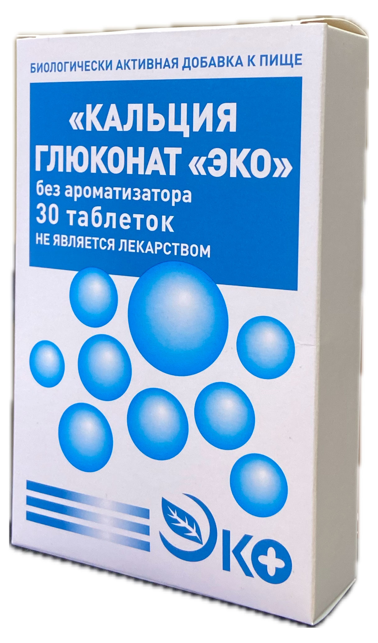 

Кальция глюконат ЭКО, 30 таблеток