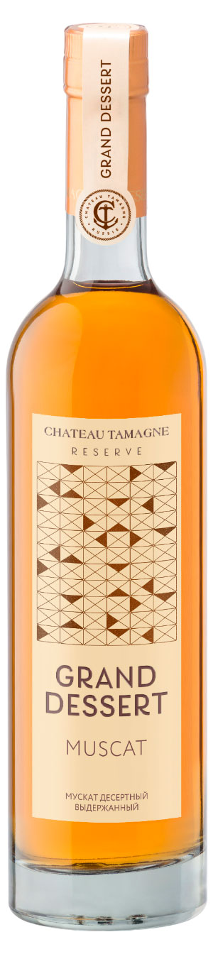 

Вино крепленое Chateau TAMAGNE Grape Dance Мускат ликерное выдержанное Россия, 0.5 л