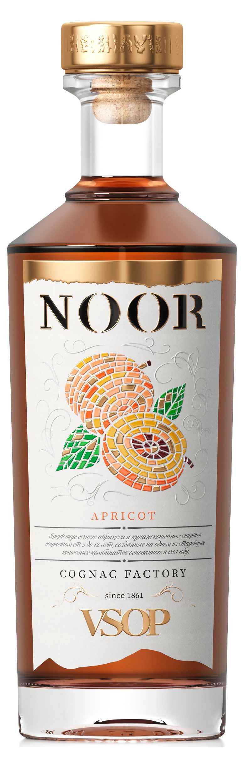 

Коньяк NOOR VSOP Абрикос Россия, 0,5 л
