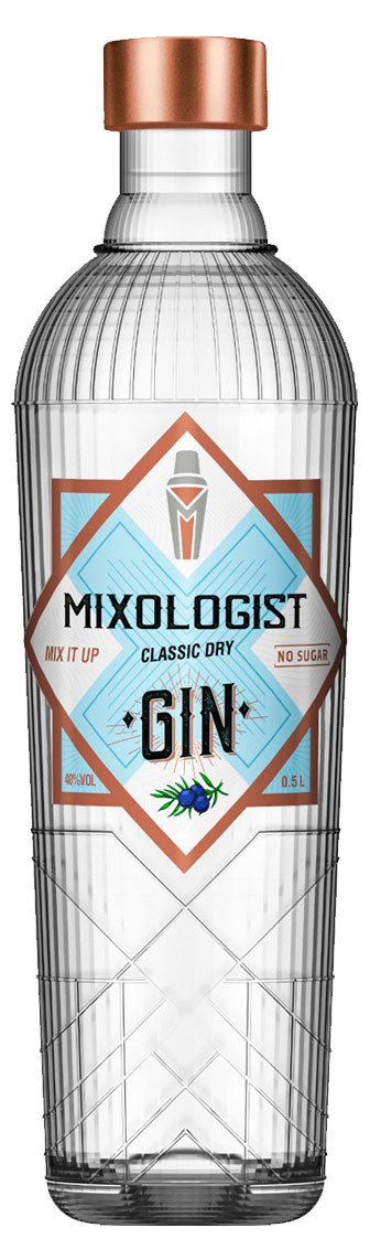 

Джин Mixologist Classic dry Россия, 0,5 л