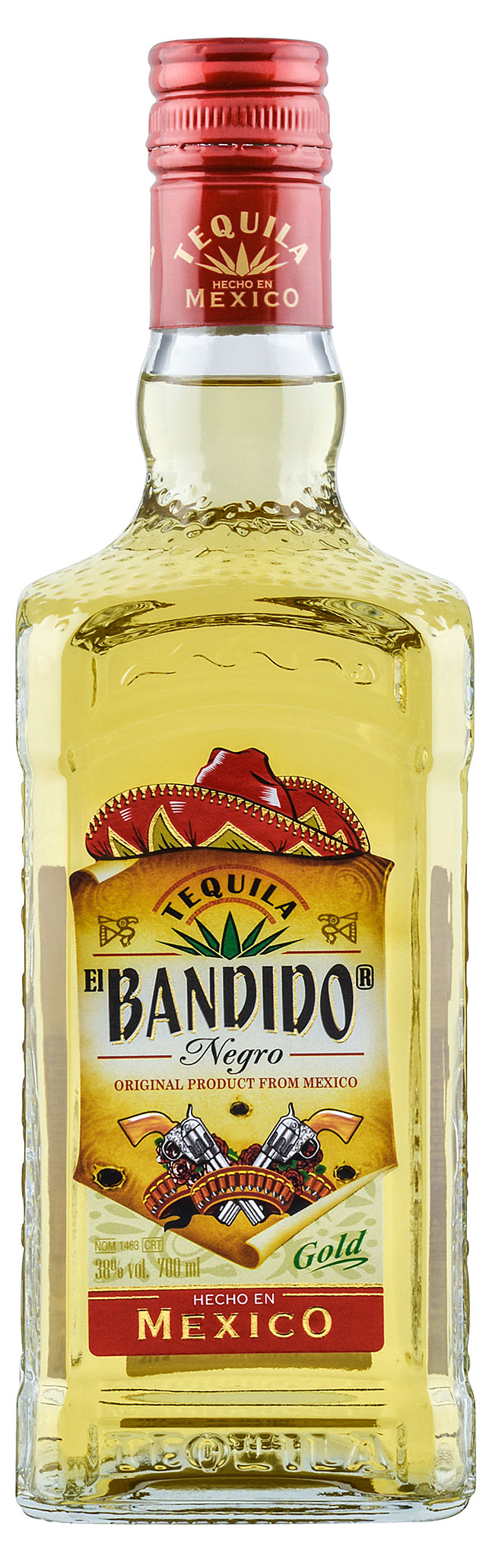 

Текила El Bandido Negro Gold Италия, 0,7 л