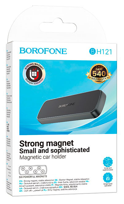 

Держатель магнитный для телефона Borofone Eternal BH121