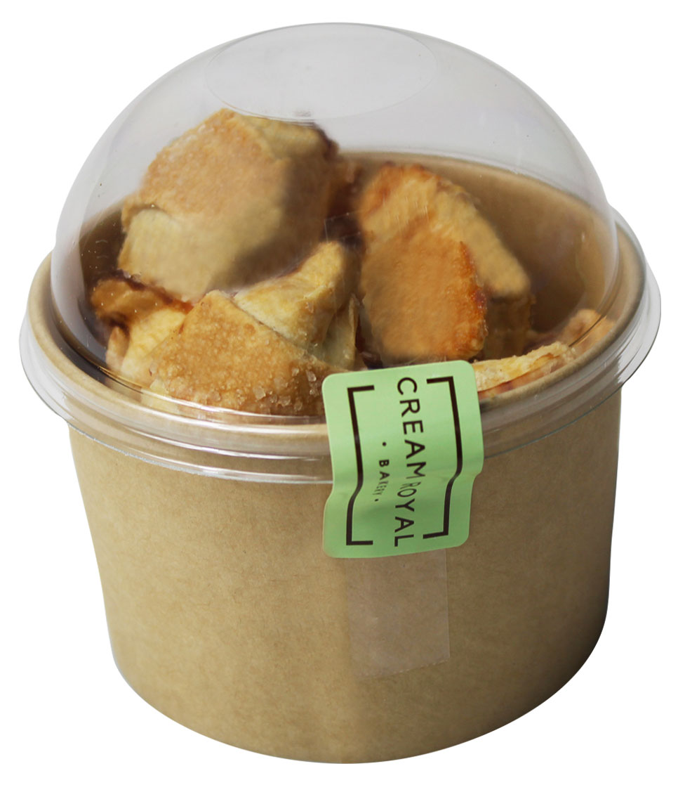 

Мини-пирожные песочные Cream Royal Рогалики с вишневым джемом, 130 г