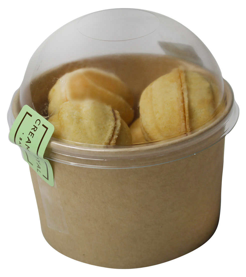 

Мини-пирожные песочные Cream Royal орешки с вареной сгущенкой, 140 г