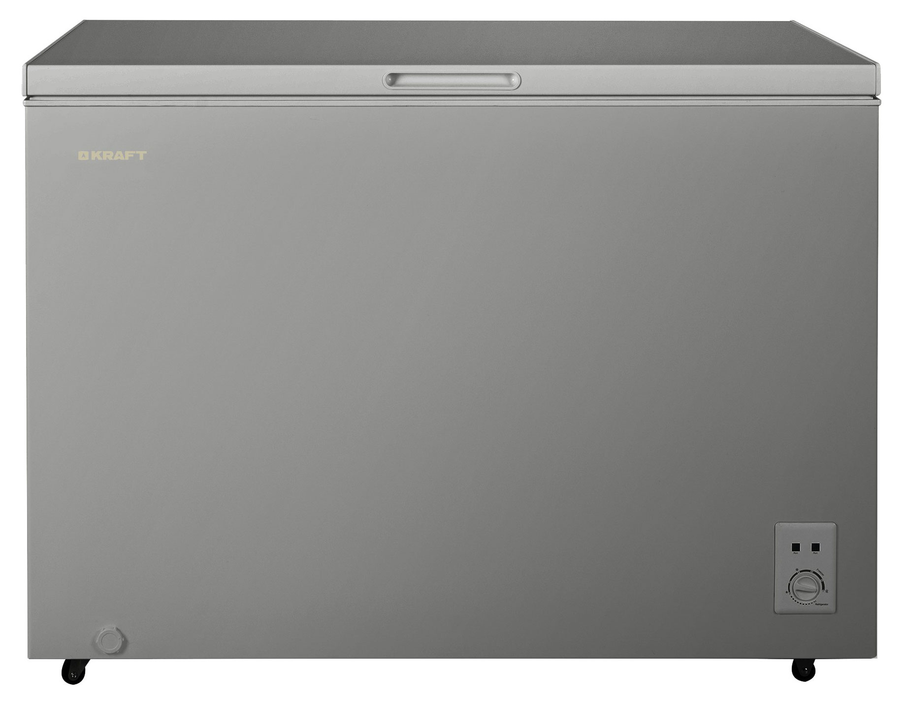 Изображение товара Морозильный ларь Kraft BD (W)-340SRX серебристый 340л энергоэффективный