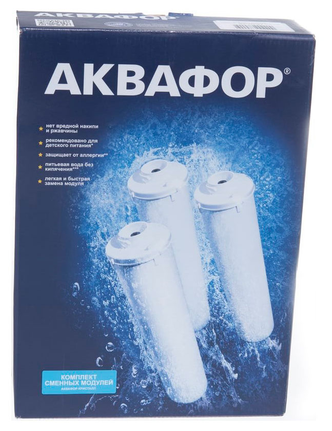 

Комплект модулей сменных фильтрующих Аквафор К3-КН-К7