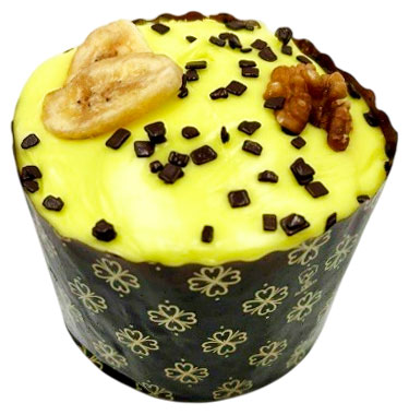 Изображение товара Кулич пасхальный «Здоровый Хлеб» Кекс веганский со вкусом банана, 300 г