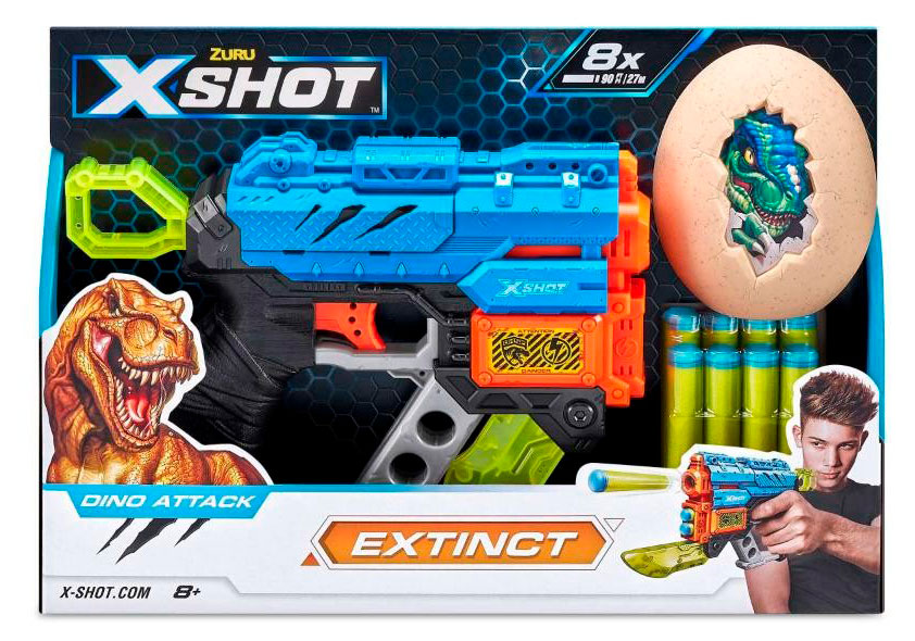 

Игровой набор ZURU Бластер X-Shot Dino Attack Extinct