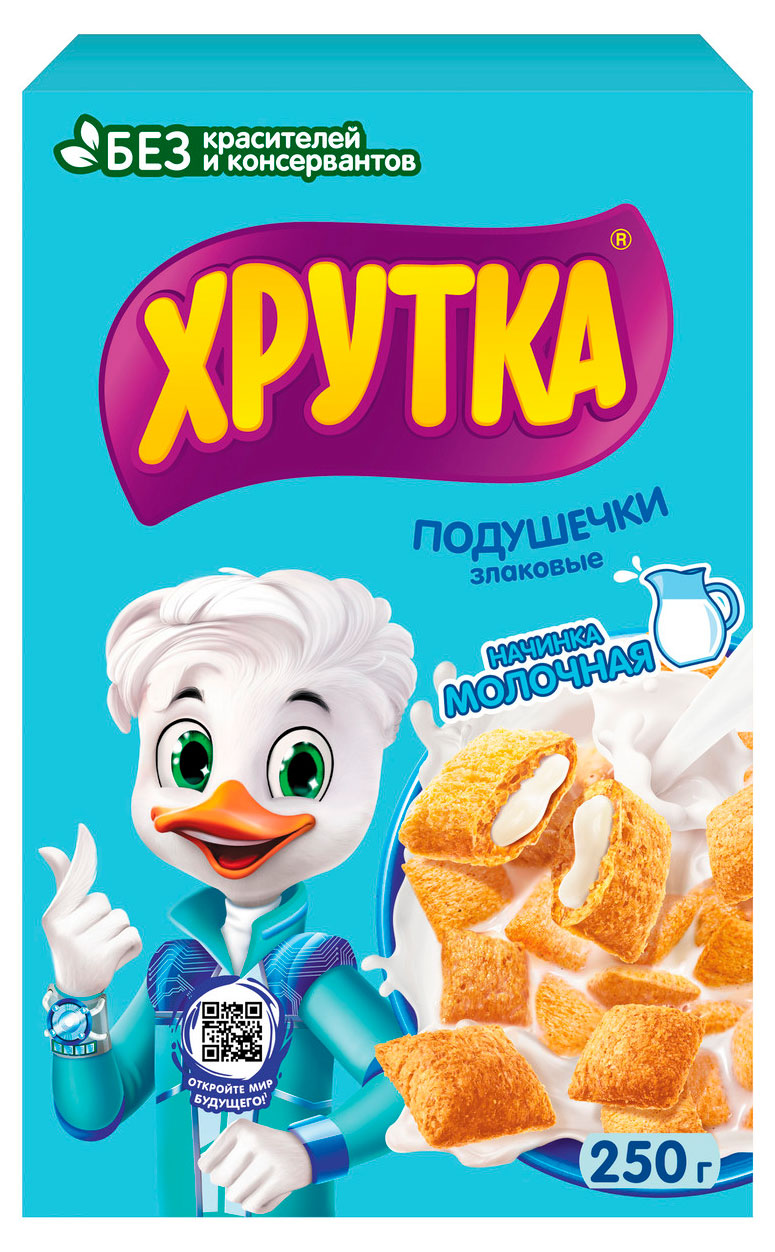 

Подушечки ХРУТКА с молочной начинкой, 250 г
