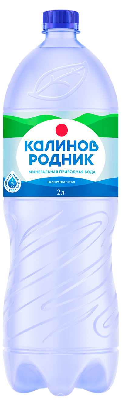 

Вода минеральная Калинов Родник газированная, 2 л