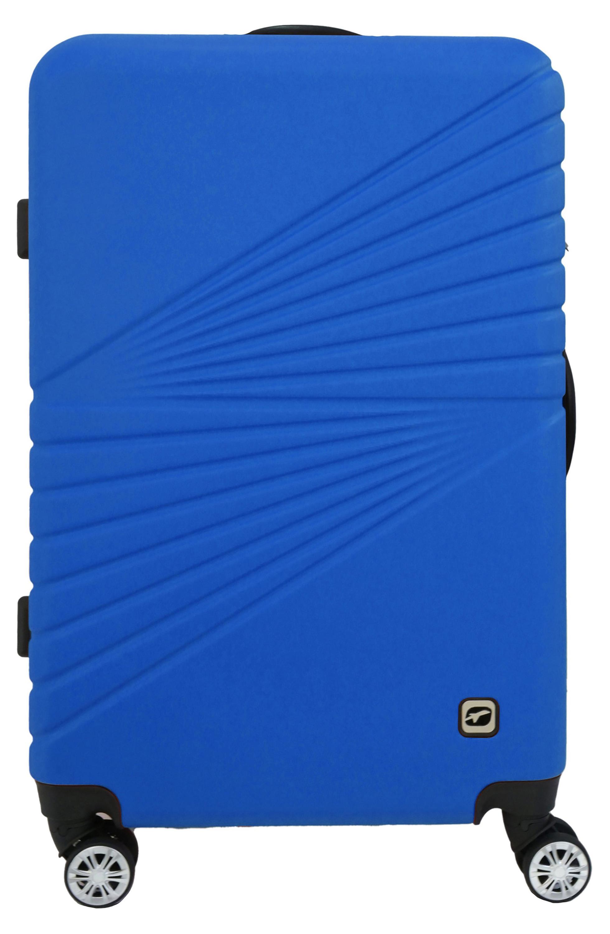 Изображение товара Жесткий чемодан Airport с 4 колесами, синий, размер L
