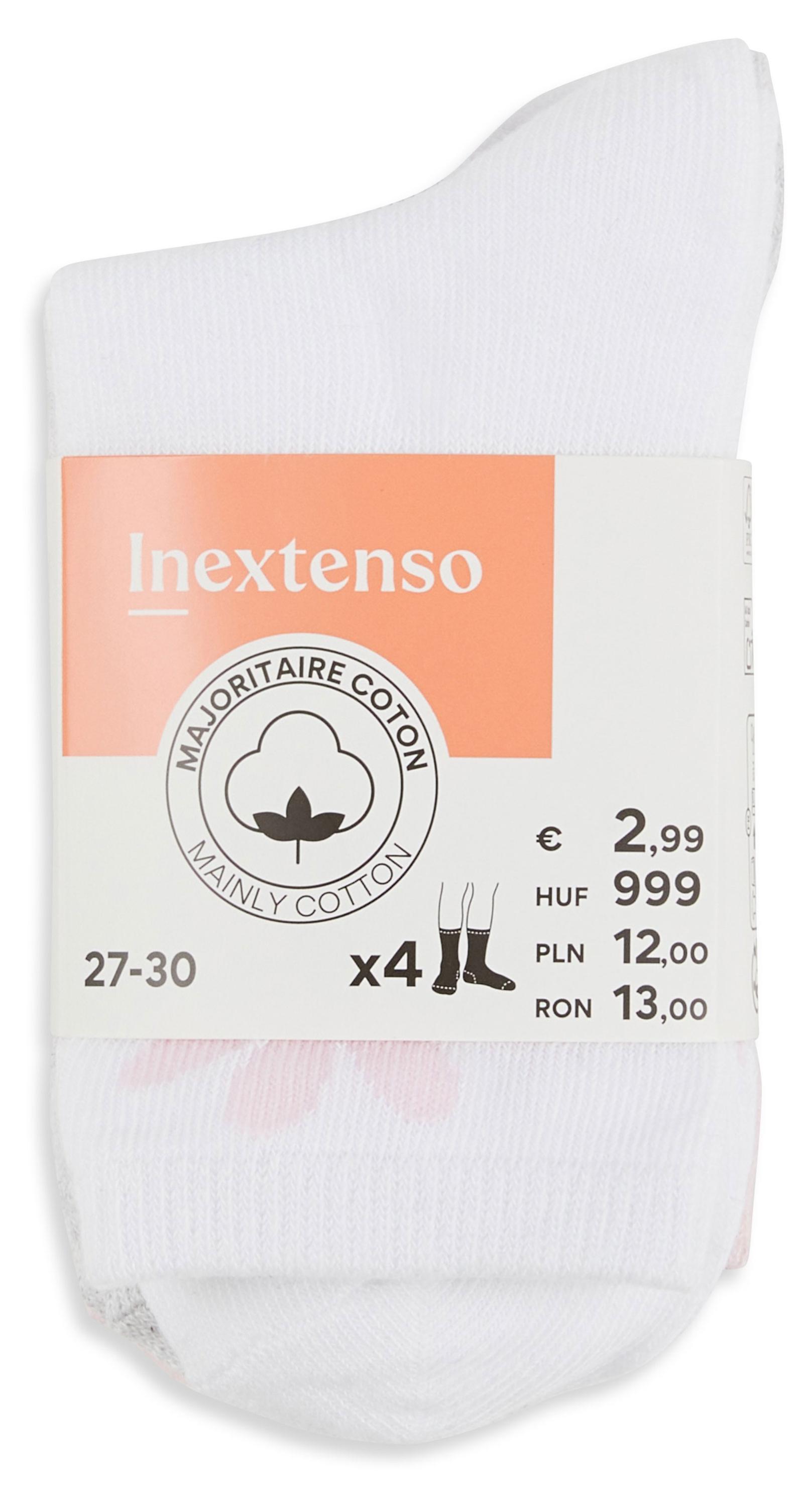 

Носки для девочки InExtenso, 4 шт