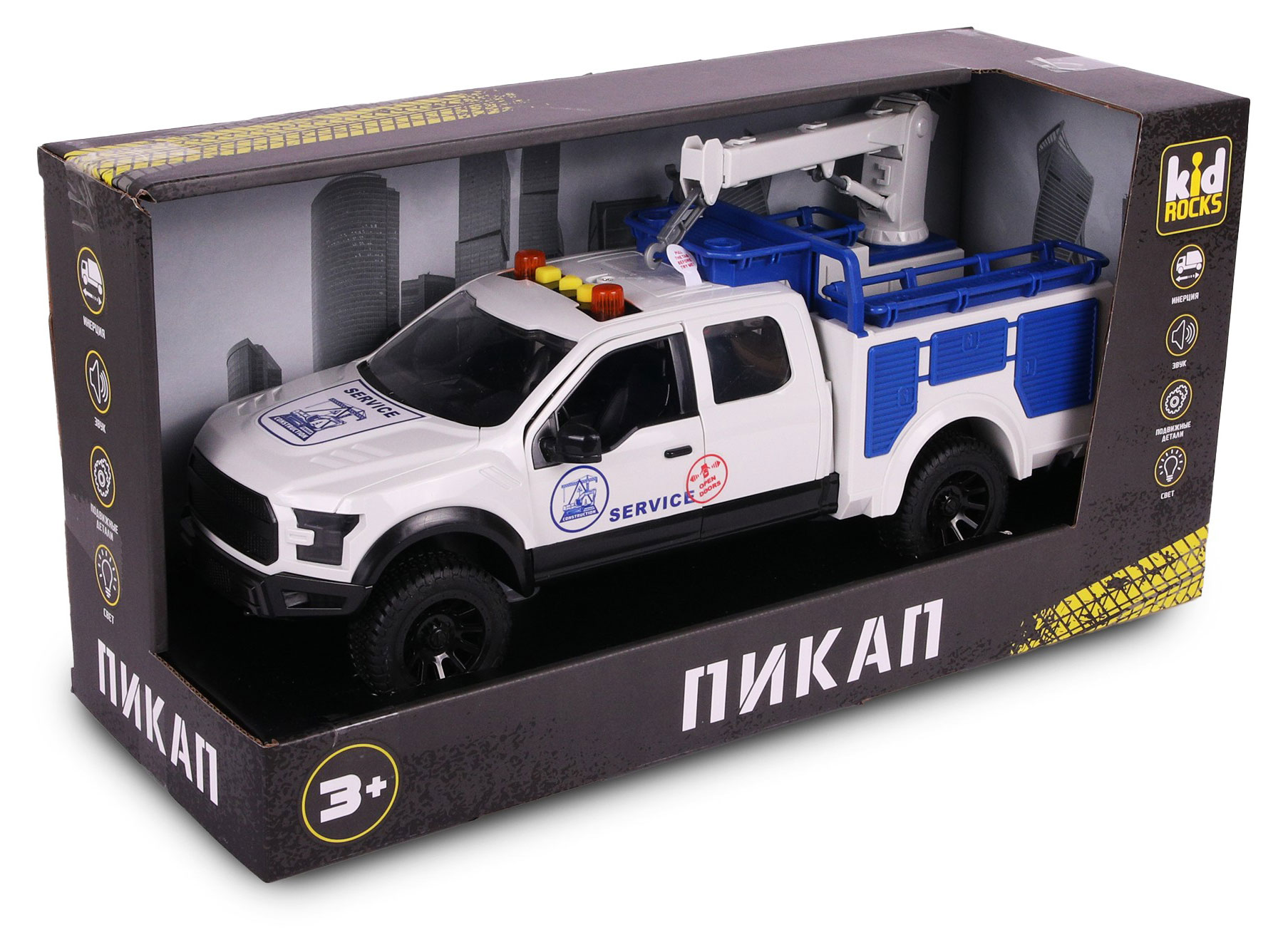 Изображение товара Игрушка Kid Rocks Машинка-пикап