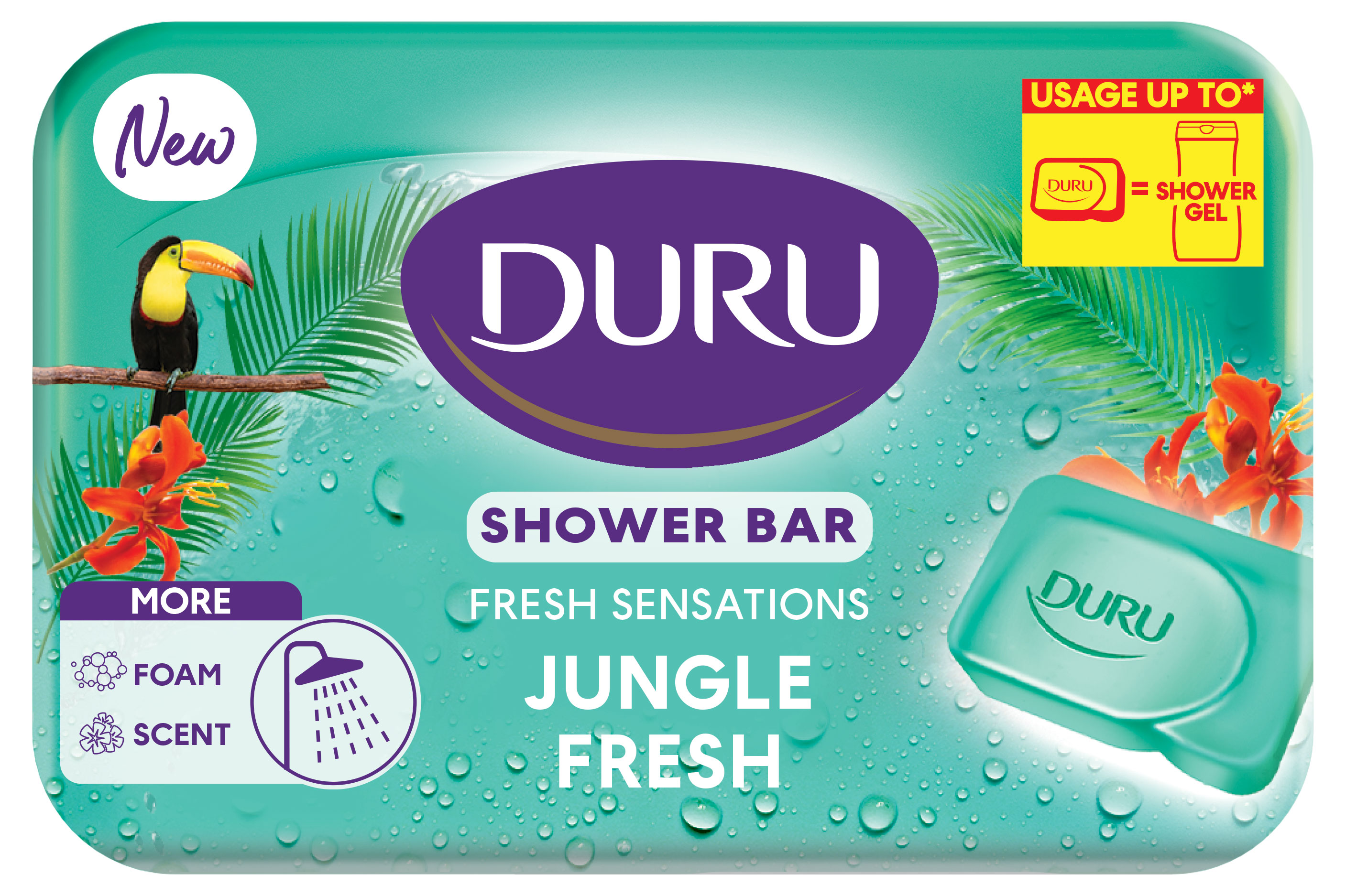 

Мыло твердое Duru Fresh Jungle, 150 г