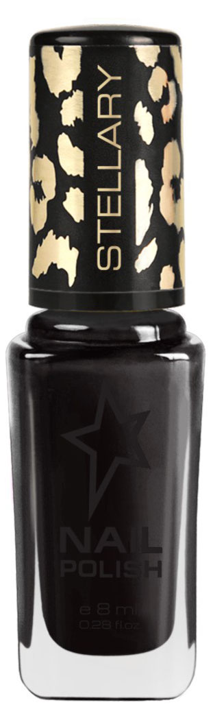 

Лак для ногтей Stellary Nail polish тон 96 серо-черный, 8 мл