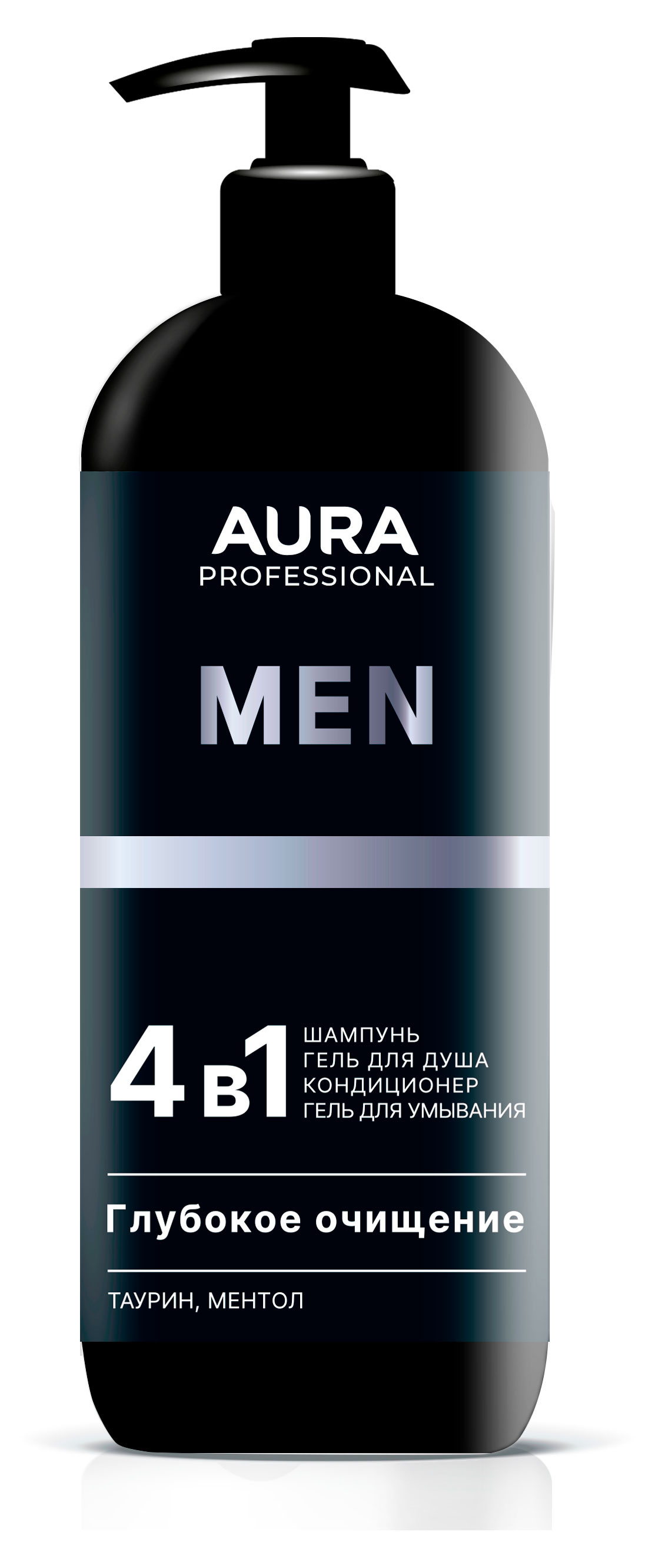 

Шампунь для волос Aura Professional Men Глубокое очищение, 1000 мл
