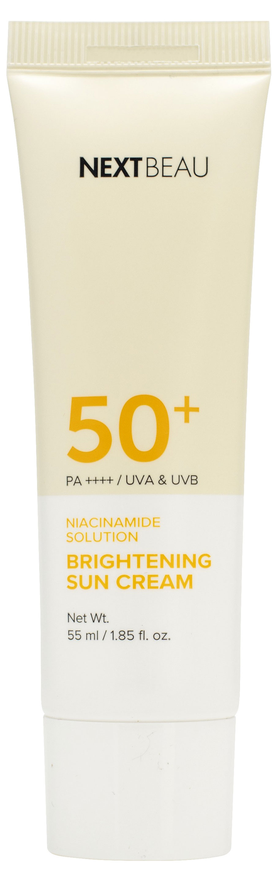 

Крем солнцезащитный для лица и тела NEXTBEAU Выравнивающий с ниацинамидом SPF 50+, 55 мл