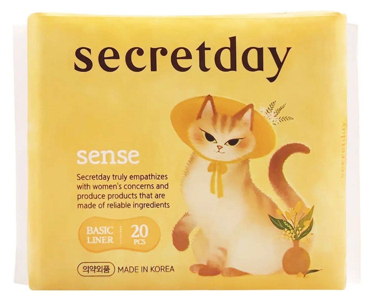 

Прокладки ежедневные Secretday Sense XS, 20 шт