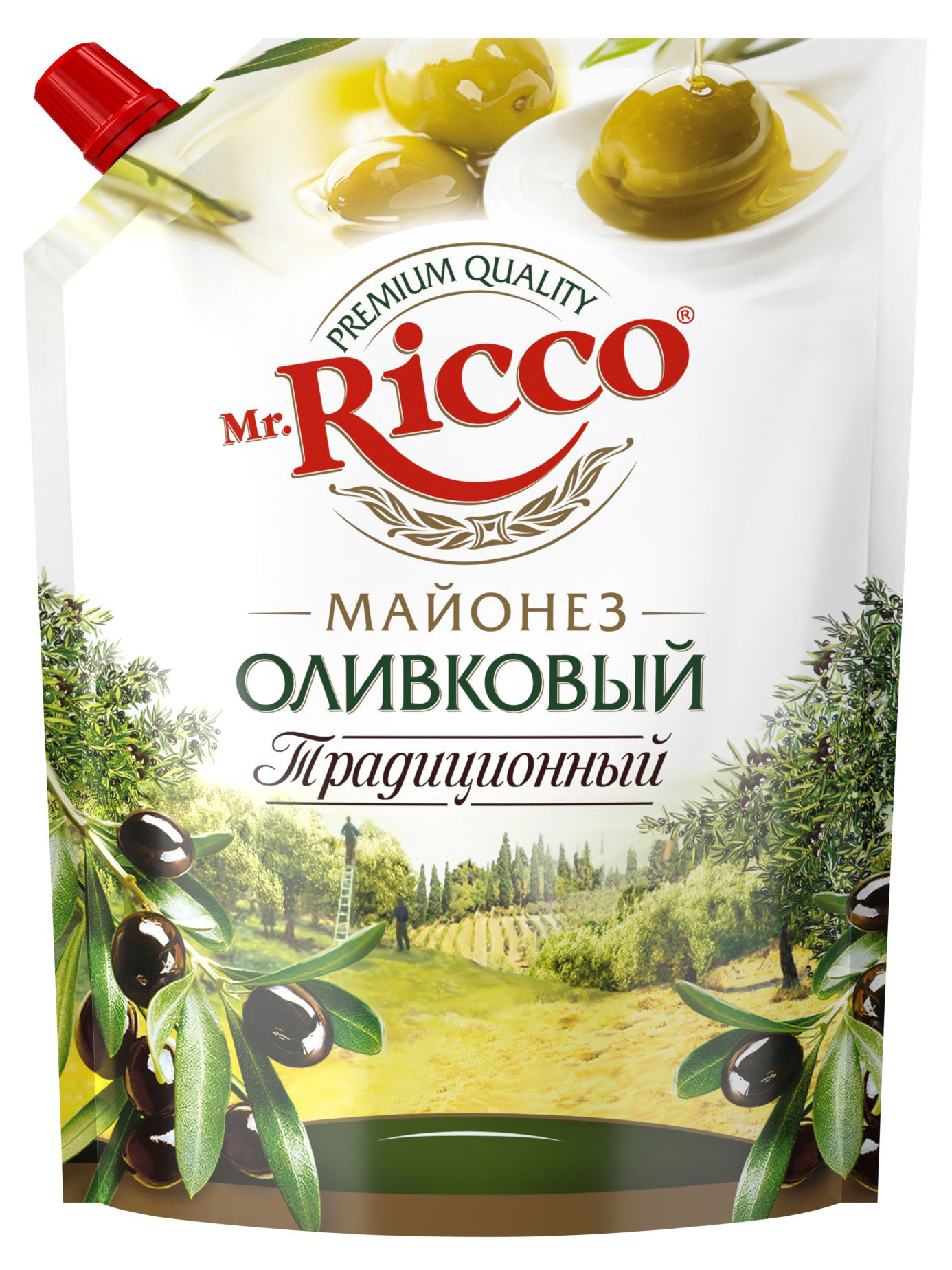 

Майонез Mr. Ricco Оливковый Традиционный 50%, 630 г