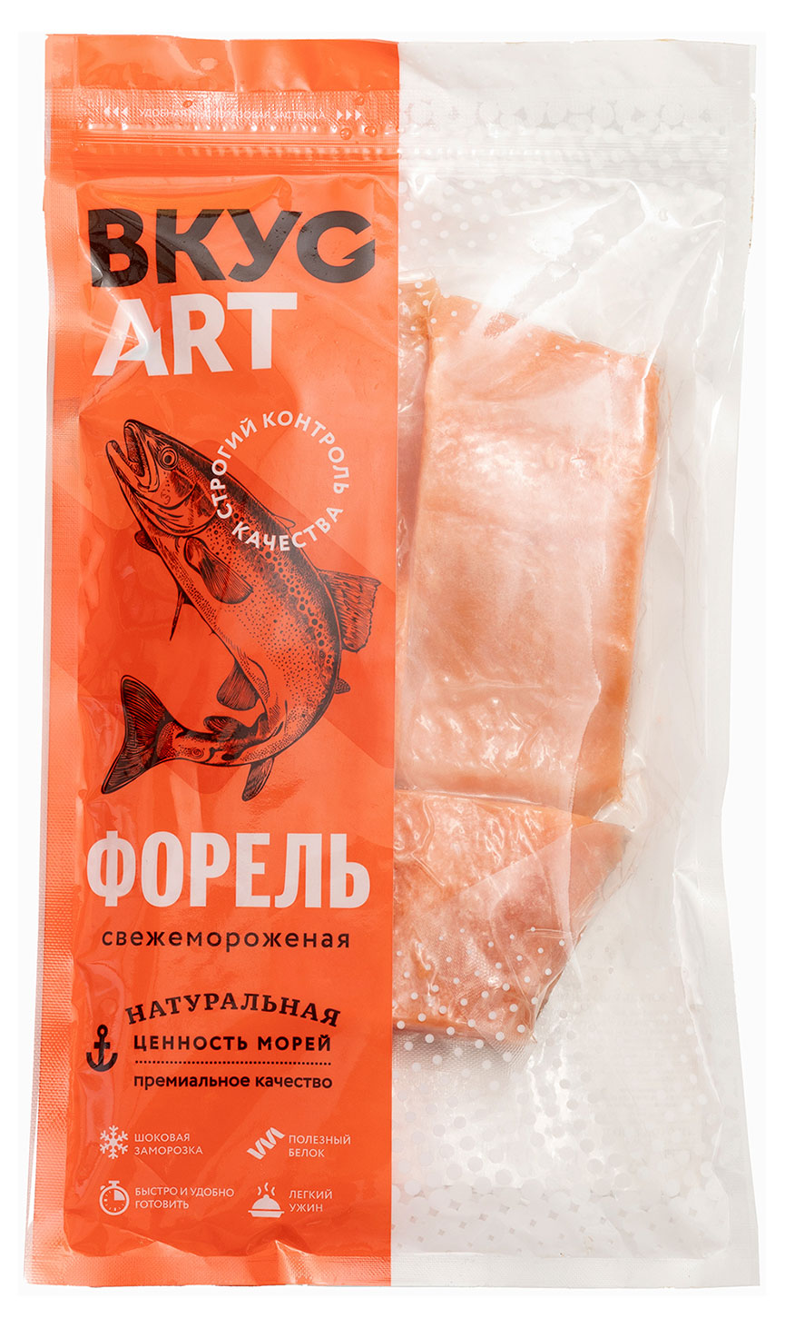 

Форель замороженная Вкус Арт филе, 450 г