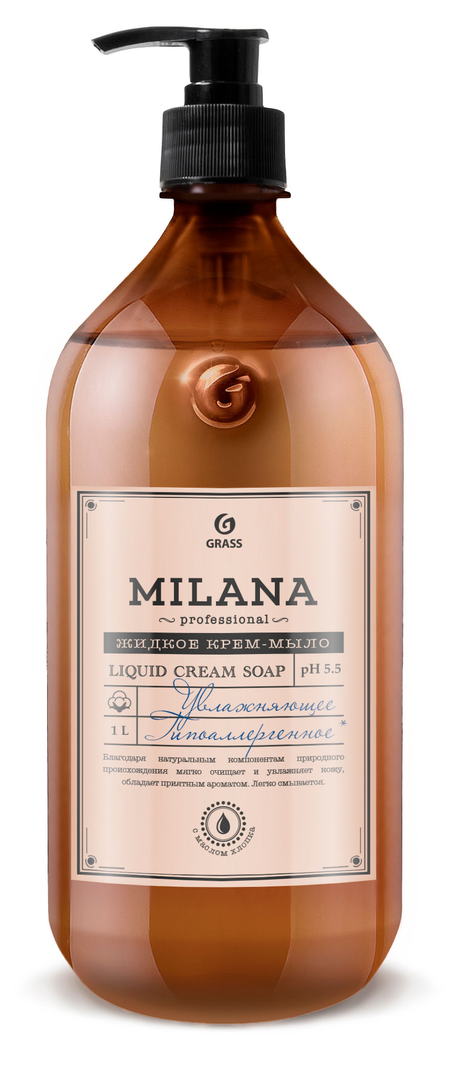 

Крем-мыло Grass milana, 1 л