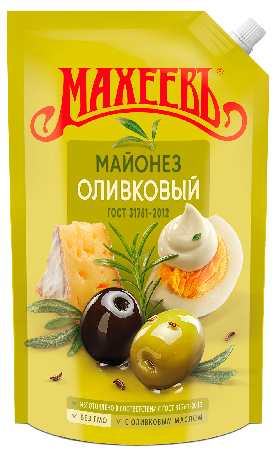 

Майонез оливковый Махеевъ 50,5%, 770 г
