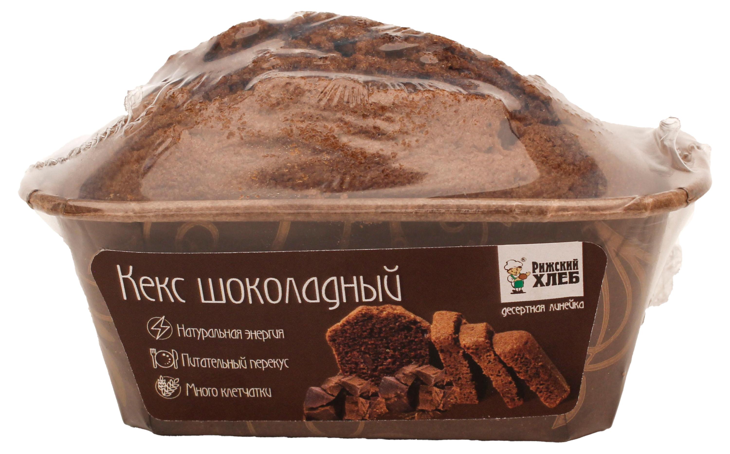 

Кекс пшеничный Рижский хлеб шоколадный, 115 г