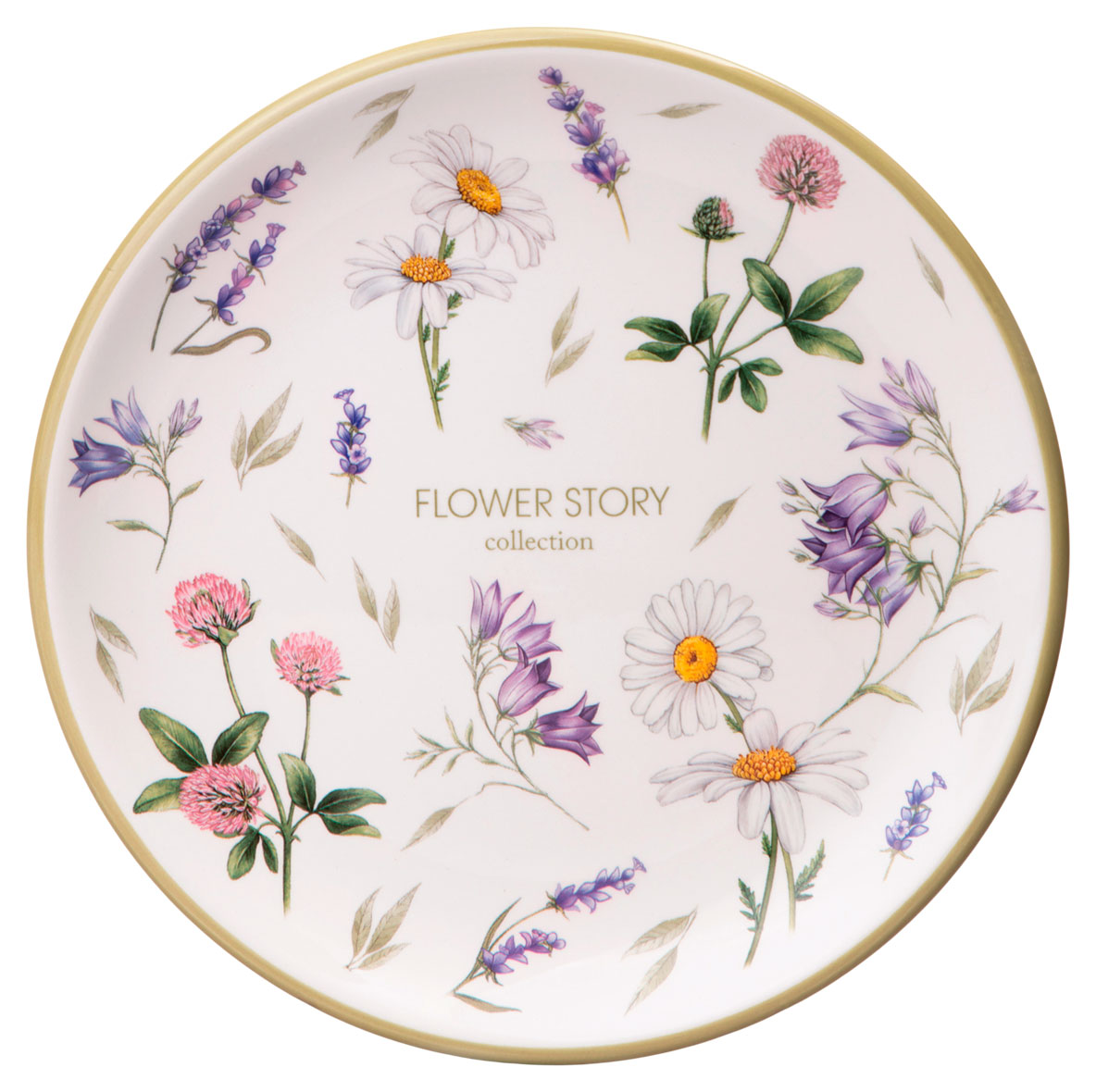 

Тарелка Agness Flower Story, 21 см