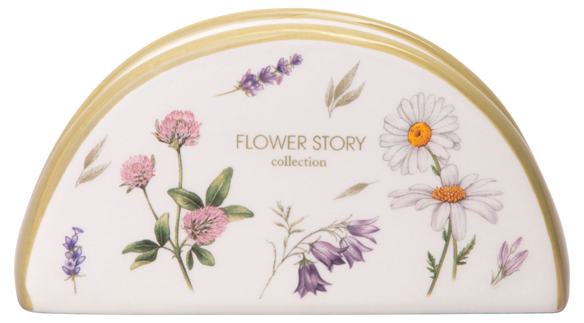 

Салфетница Agness Flower Story, 13,5 см