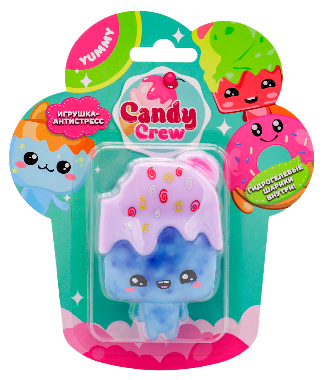 

Фигурка-антистресс Funky Toys Candy Crew 10 см, 1 шт в ассортименте