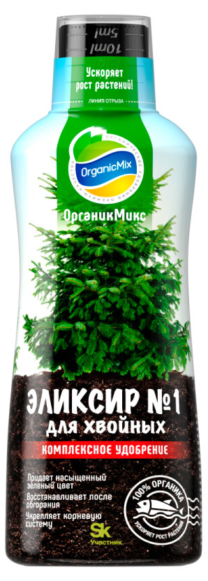 Изображение товара Удобрение Органик Микс Эликсир №1 для хвойных растений