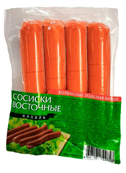 

Сосиски вареные Эколь Восточные халяль, 480 г