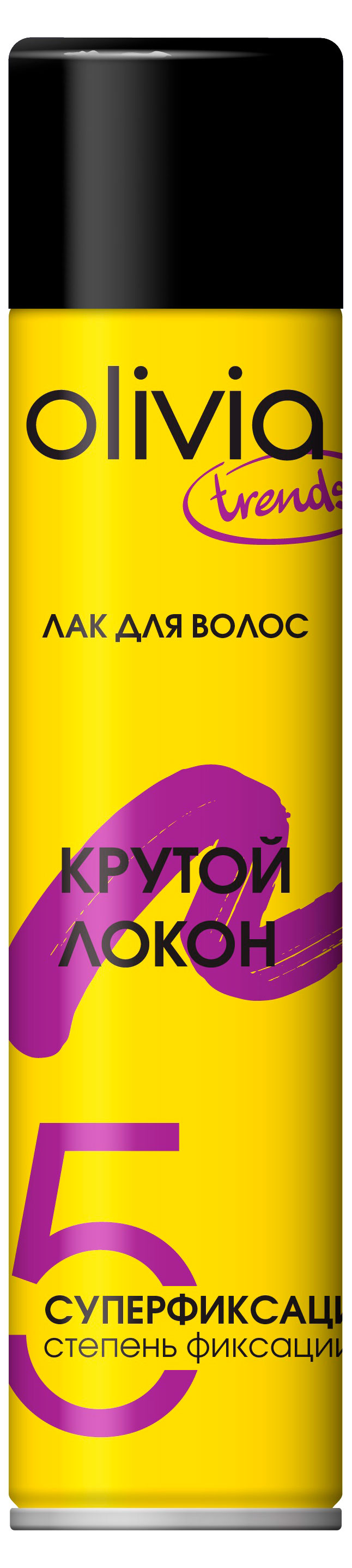 

Лак для укладки волос Olivia Крутой локон суперфиксация, 250 мл