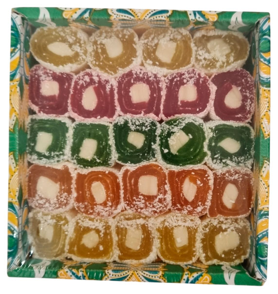 Изображение товара Рахат-лукум CrimeanSweets Падишах фруктовое ассорти, 500 г