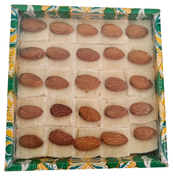 Изображение товара Рахат-лукум CrimeanSweets Султан с миндалем, 500 г