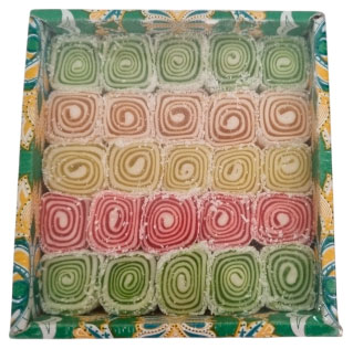 Изображение товара Рахат-лукум CrimeanSweets Ролл Султан ассорти, 500 г